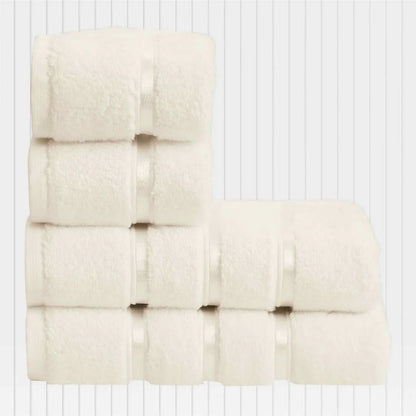Hand & Face Towel Set 100% Cotton Quick-Drying Highly Absorbent