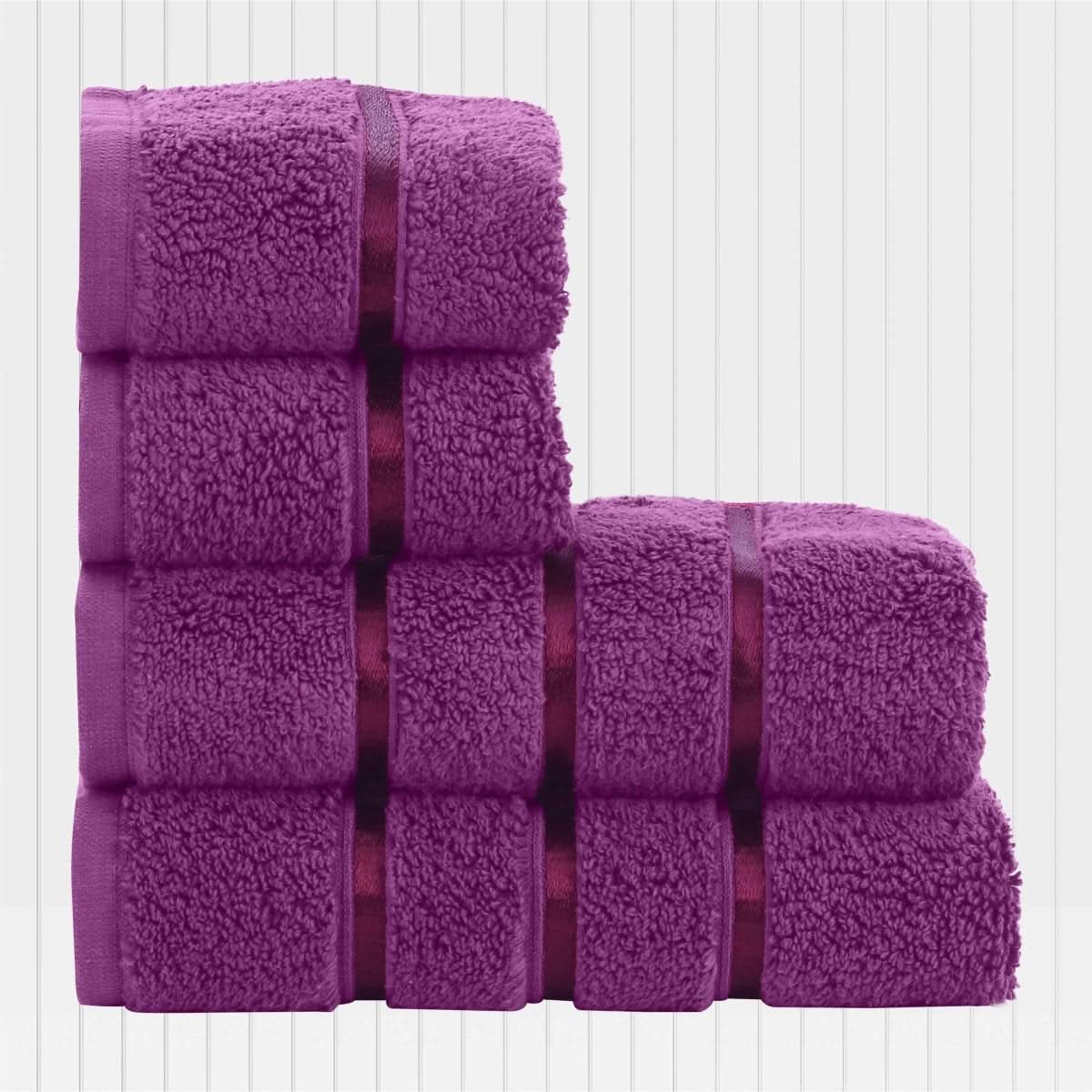Hand & Face Towel Set 100% Cotton Quick-Drying Highly Absorbent