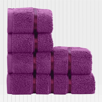 Hand & Face Towel Set 100% Cotton Quick-Drying Highly Absorbent