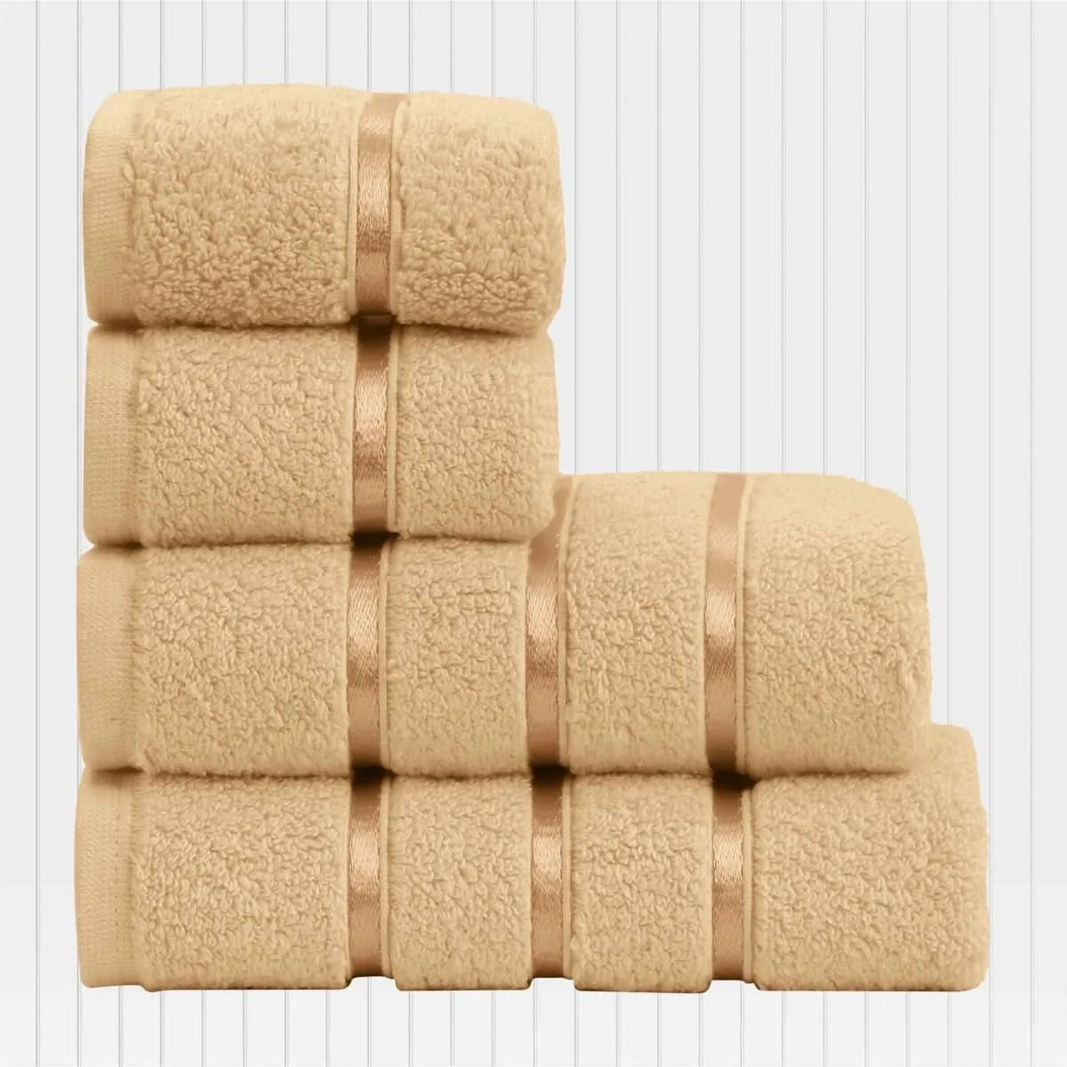 Hand & Face Towel Set 100% Cotton Quick-Drying Highly Absorbent