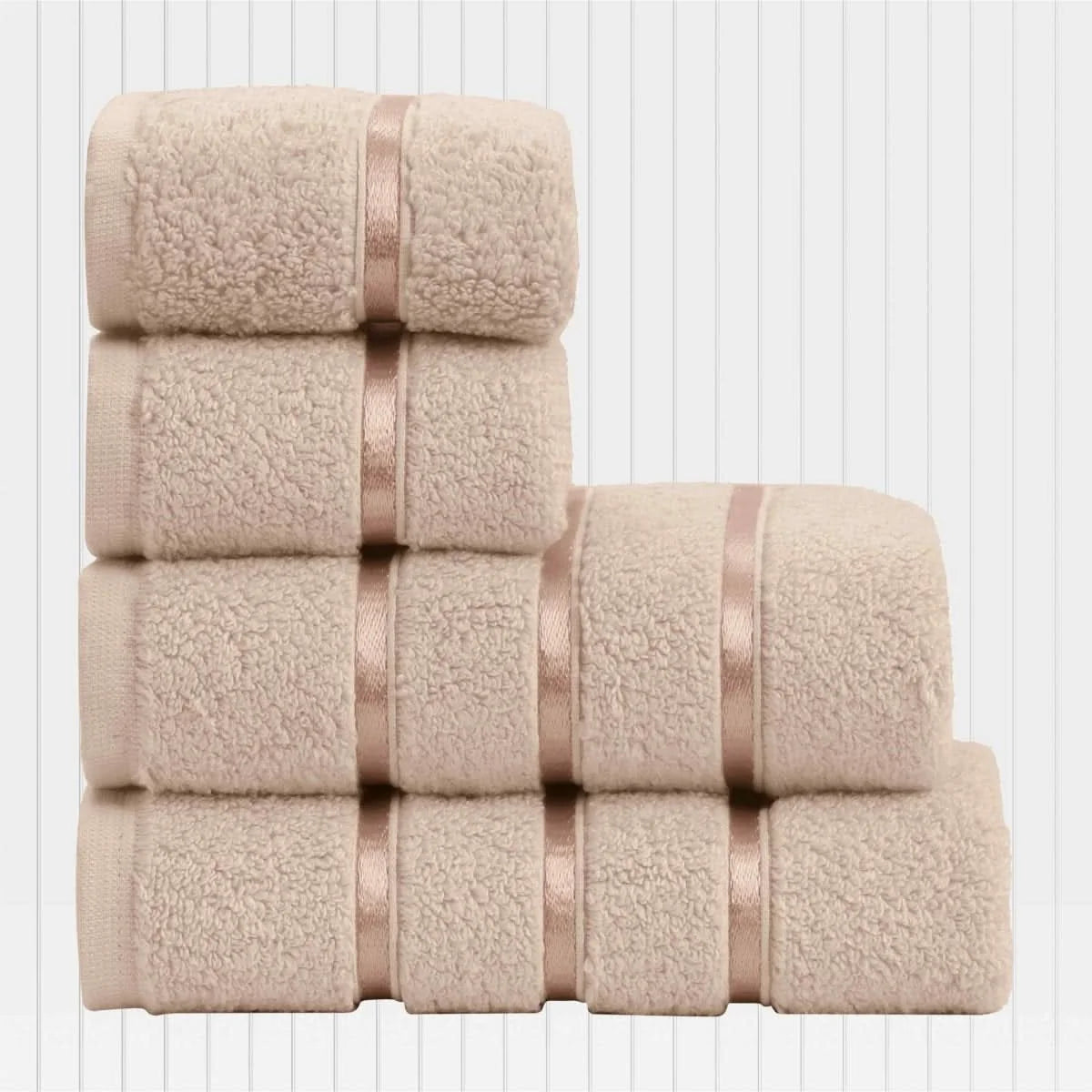 Hand & Face Towel Set 100% Cotton Quick-Drying Highly Absorbent