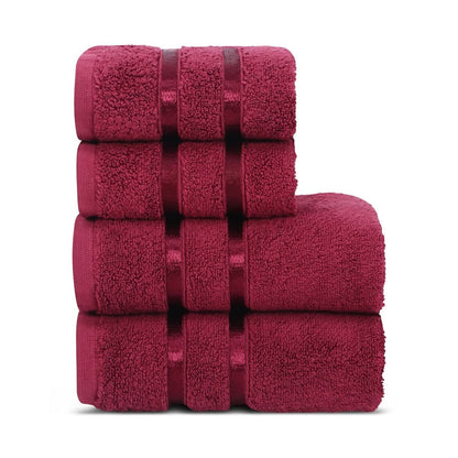 Hand & Face Towel Set 100% Cotton Quick-Drying Highly Absorbent