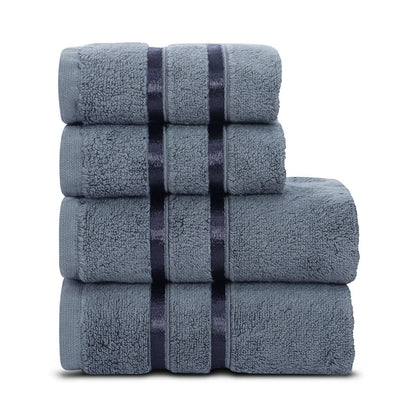 Hand & Face Towel Set 100% Cotton Quick-Drying Highly Absorbent
