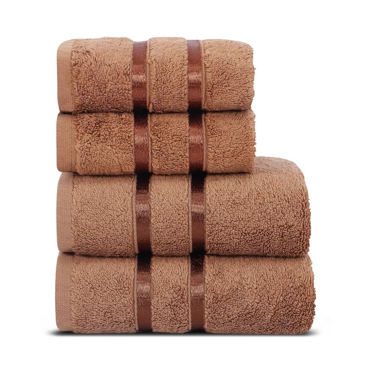 Hand & Face Towel Set 100% Cotton Quick-Drying Highly Absorbent