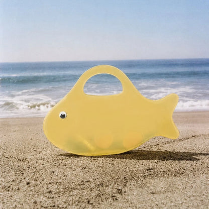 Handbag Fish-Shaped Spacious Interior Comfortable Handle