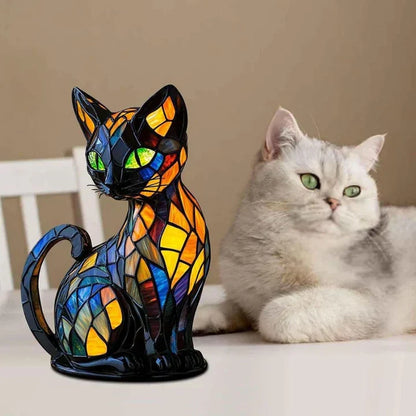 Handcrafted Cat Lamp with Glow – Mood Lighting and Gift Inspiration