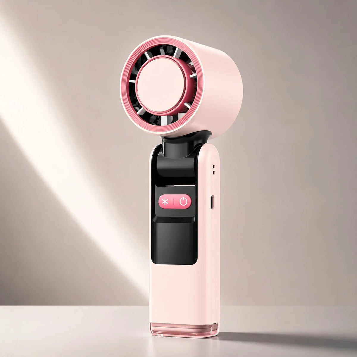 Handheld Fan Semiconductor Cooling Plate Rechargeable LED Torch