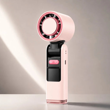 Handheld Fan Semiconductor Cooling Plate Rechargeable LED Torch