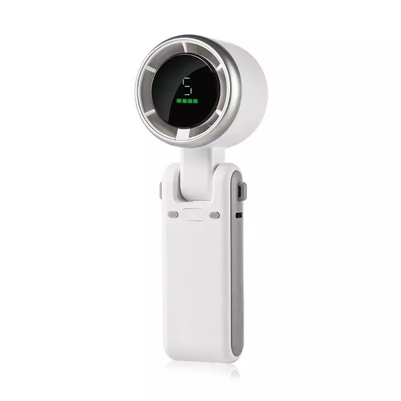 Handheld Fan USB Rechargeable Five Speeds & Adjustable Tilt