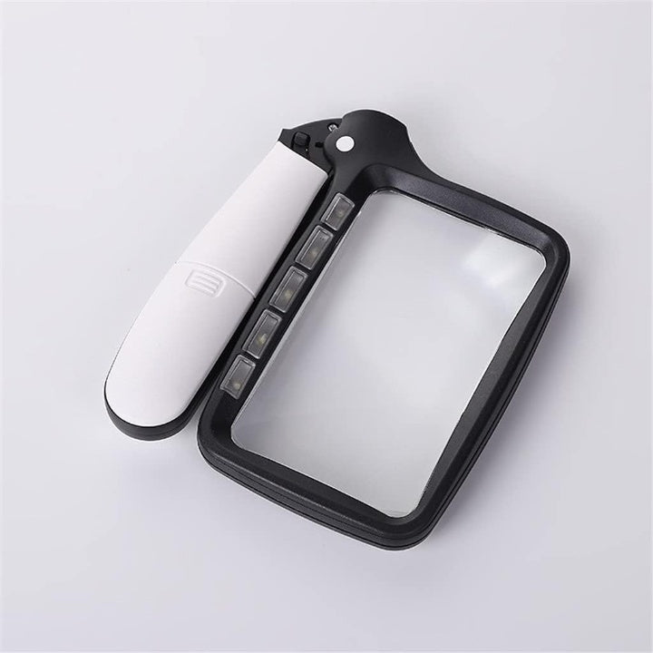 Handheld Magnifier 3x Optical Magnification & Five LEDs