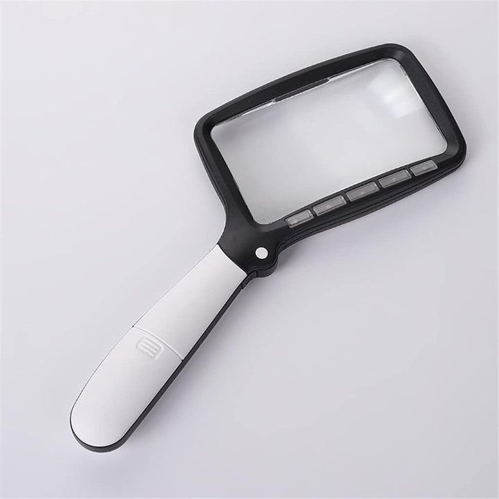 Handheld Magnifier 3x Optical Magnification & Five LEDs
