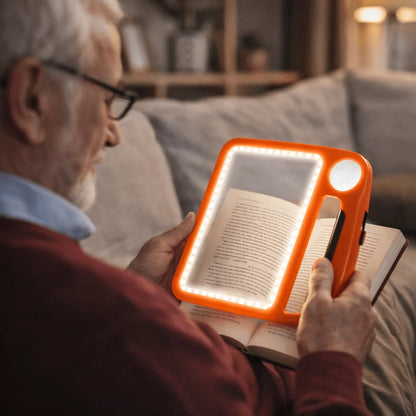 Handheld Magnifying Glass 5x 10x 48 LED Light