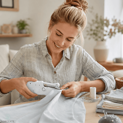 Handheld Sewing Machine Compact Portable Three-Speed Starter Kit