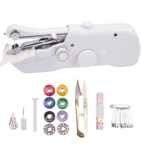 Handheld Sewing Machine Compact Portable Three-Speed Starter Kit