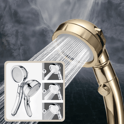 Handheld Showerhead 3 Spray Modes Pressure Boost