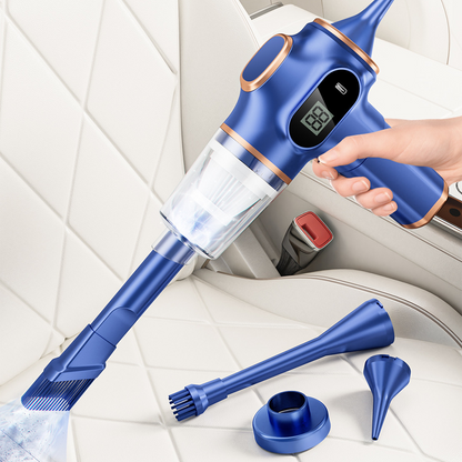 Handheld Vacuum Cordless Rechargeable 4-In-1 Attachments