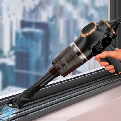 Handheld Vacuum Cordless Rechargeable 4-In-1 Attachments