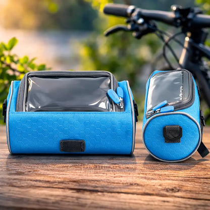 Handlebar Bicycle Bag | Waterproof Bike Pouch with Touchscreen Access