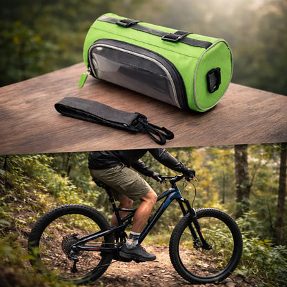 Handlebar Bicycle Bag | Waterproof Bike Pouch with Touchscreen Access