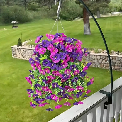 Hanging Flower Bouquet Realistic Cascading Maintenance-Free
