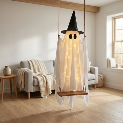 Hanging Ghost Light Pre-Assembled 8-Mode LED Remote-Controlled
