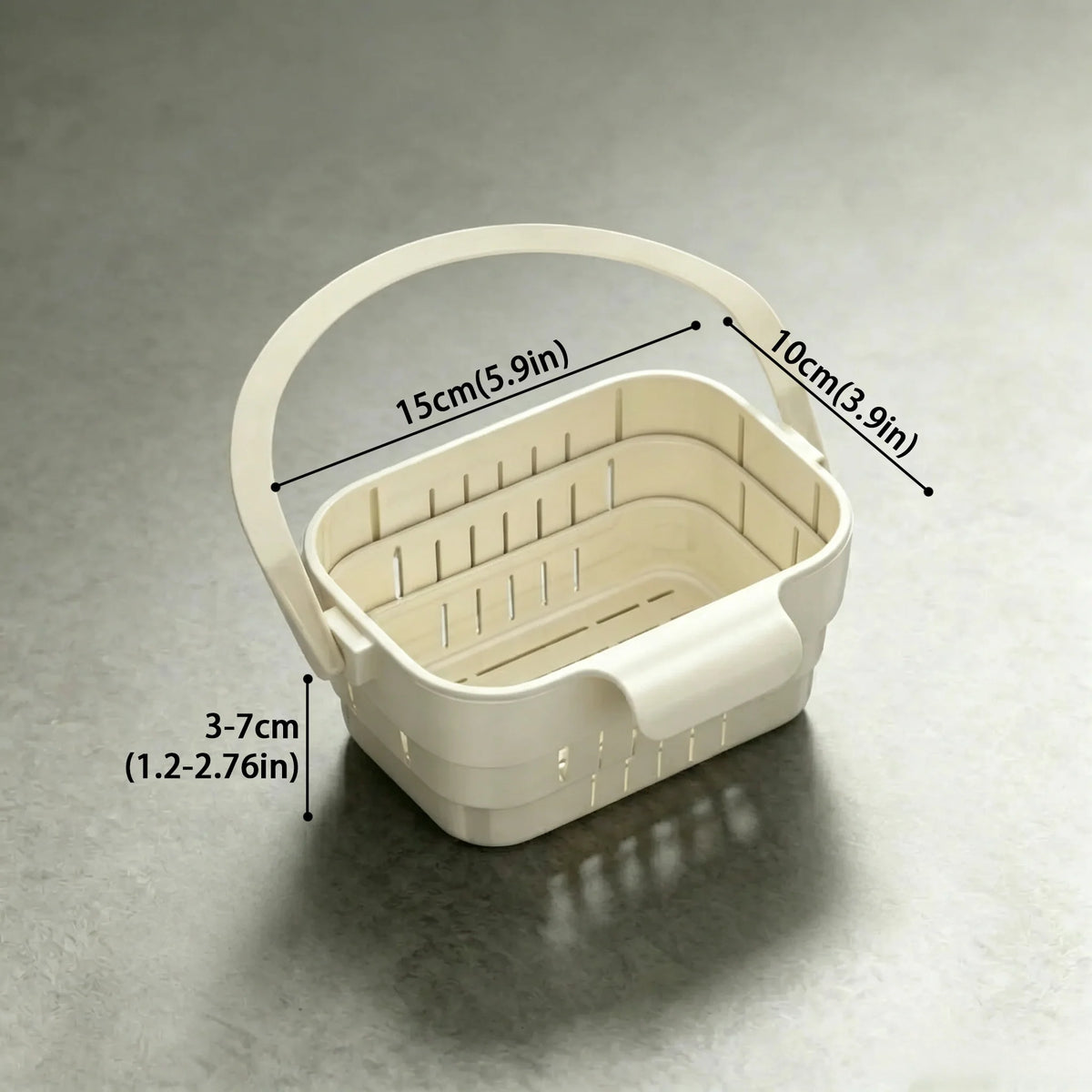 Hanging Sink Strainer Extendable Foldable Quick-Draining