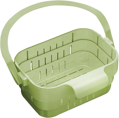 Hanging Sink Strainer Extendable Foldable Quick-Draining