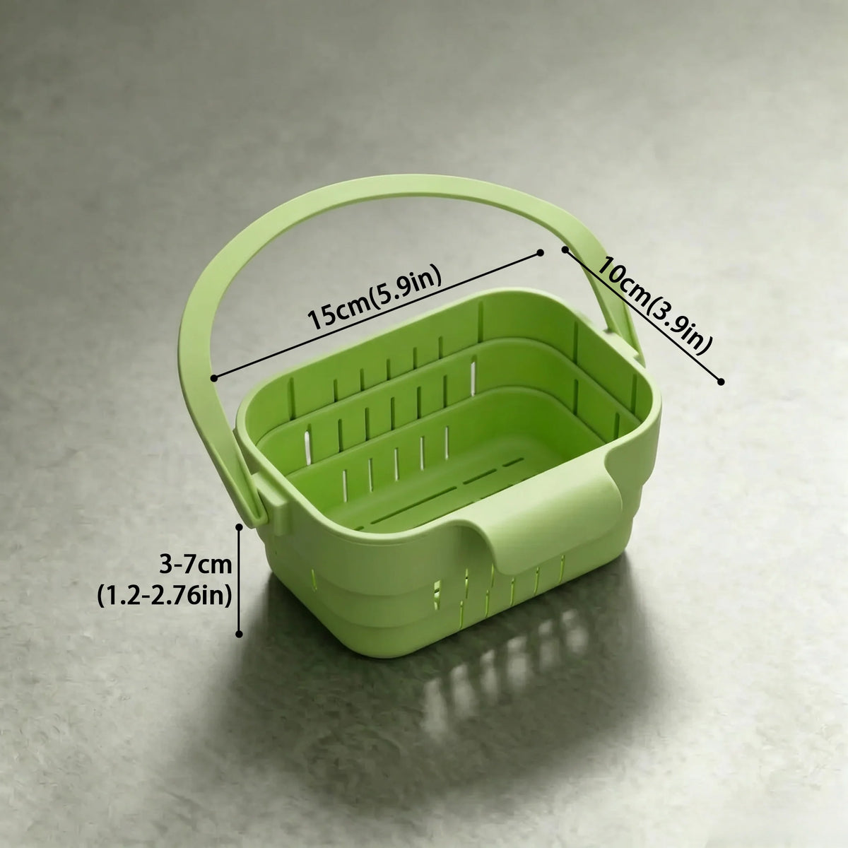 Hanging Sink Strainer Extendable Foldable Quick-Draining