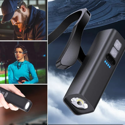 Headlamp Ear-Hook Gesture Control USB-C Rechargeable