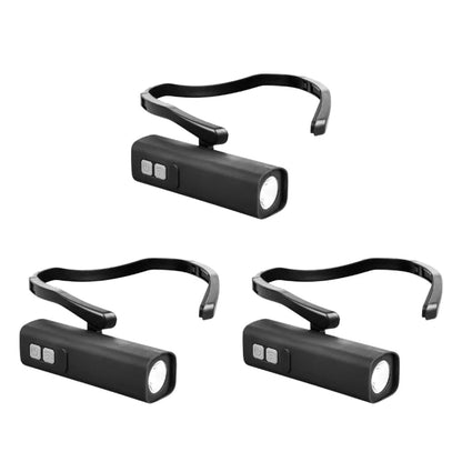 Headlamp Ear-Hook Gesture Control USB-C Rechargeable