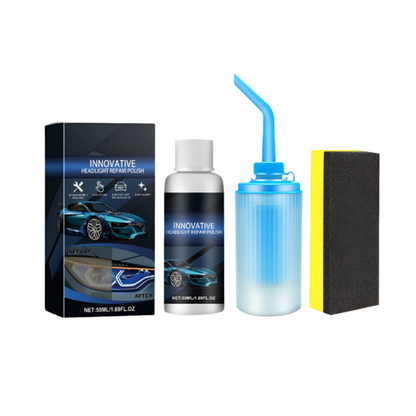 Headlight Restoration Kit Restores Clarity UV Resistant