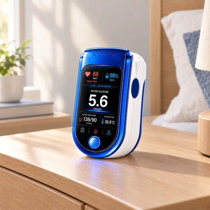 Health Monitor Noninvasive Tracking Clear Digital Display