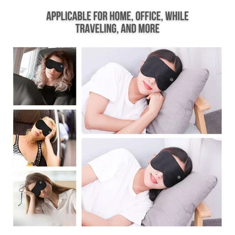 Heated Eye Mask 3 Heat Settings USB Rechargeable
