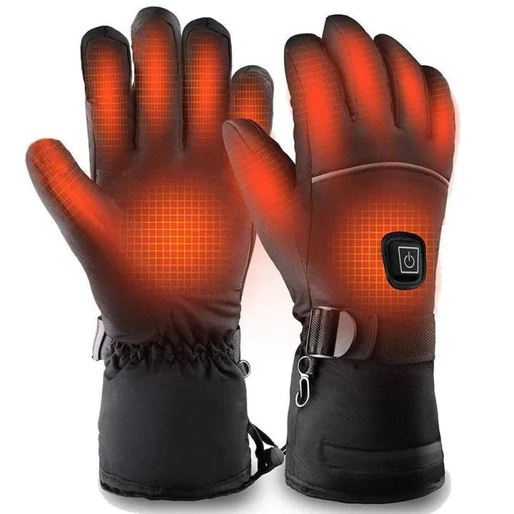 Heated Gloves Carbon Fiber Three Heat Settings Up to 8-Hour Runtime