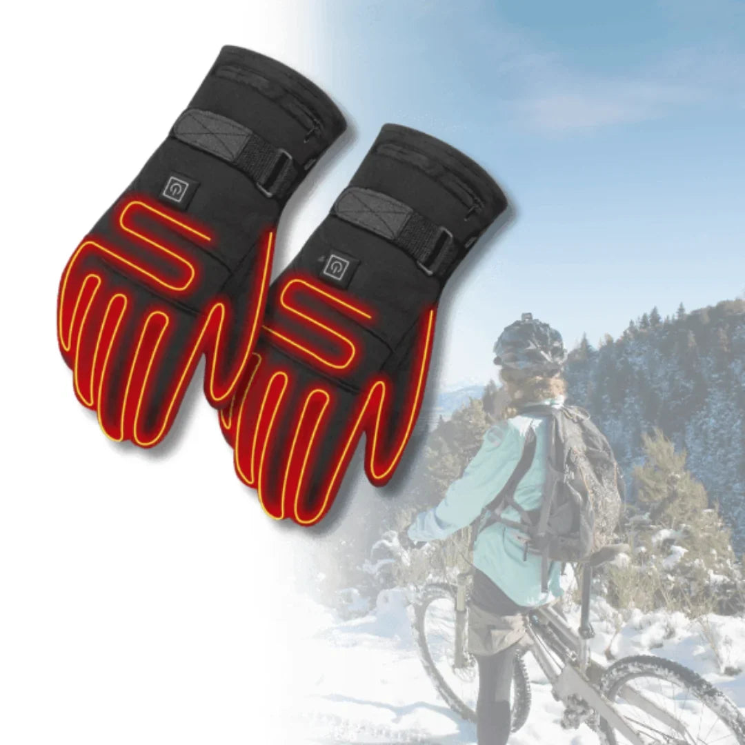 Heated Gloves Rechargeable Waterproof Touchscreen