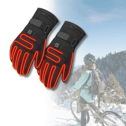 Heated Gloves Rechargeable Waterproof Touchscreen