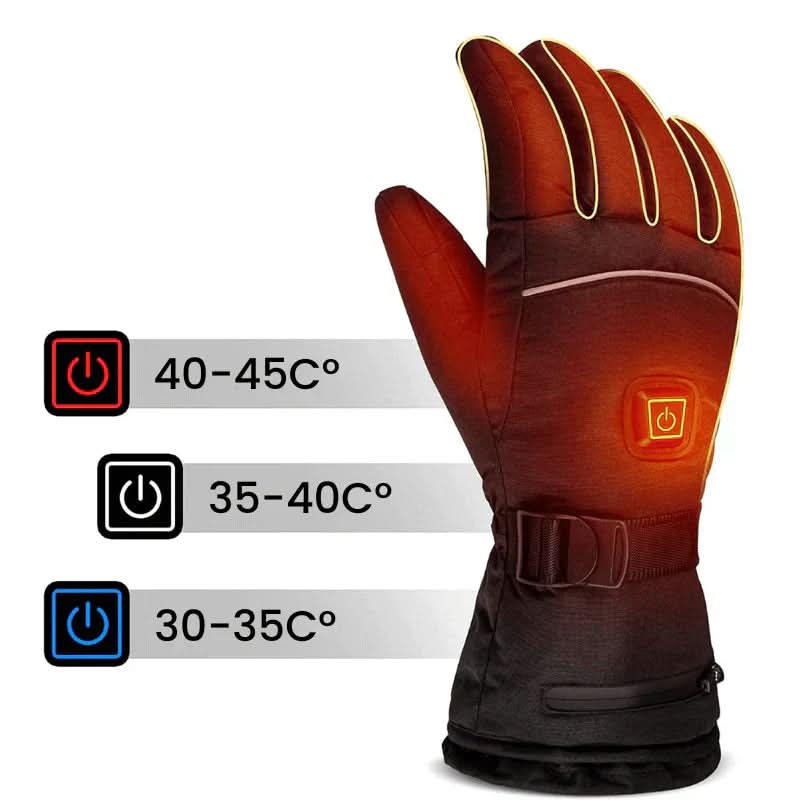 Heated Gloves Rechargeable Waterproof Touchscreen
