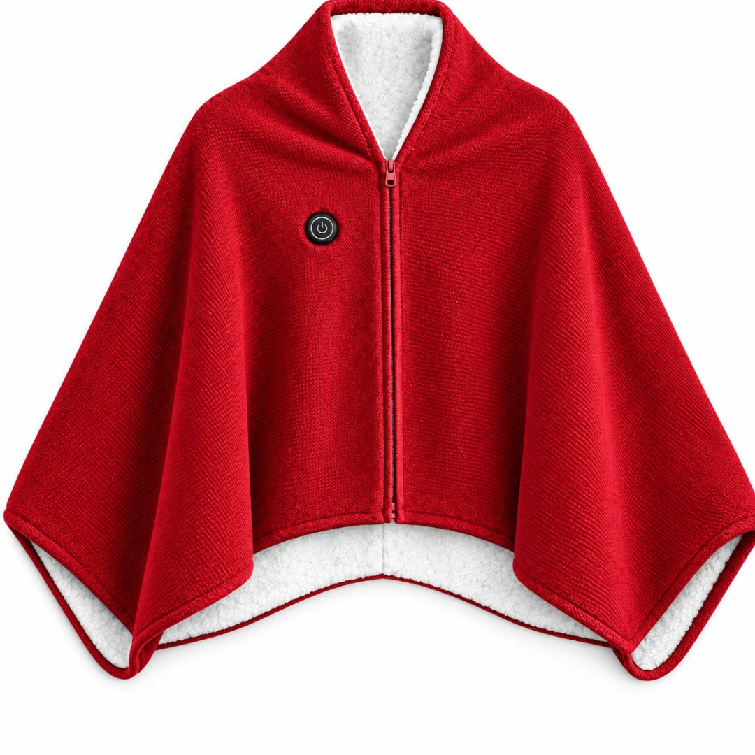 Heated Shawl USB-Powered Oversized Back & Shoulder Warmth