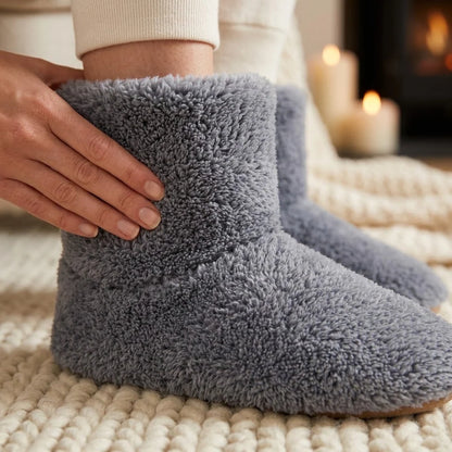 Heated Slippers USB-Powered Washable Non-Slip Sole