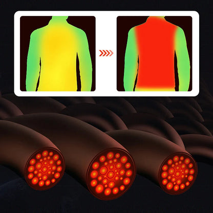 Heated Vest Graphene Heating Zones USB-Powered Adjustable Heat