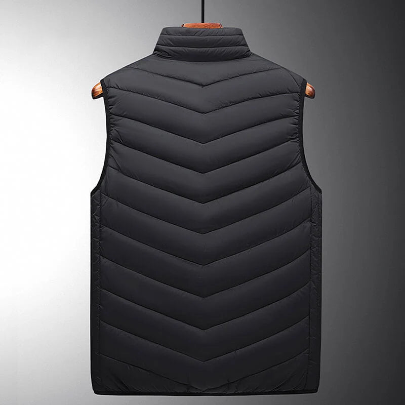 Heated Vest Graphene Heating Zones USB-Powered Adjustable Heat