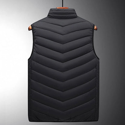 Heated Vest Graphene Heating Zones USB-Powered Adjustable Heat