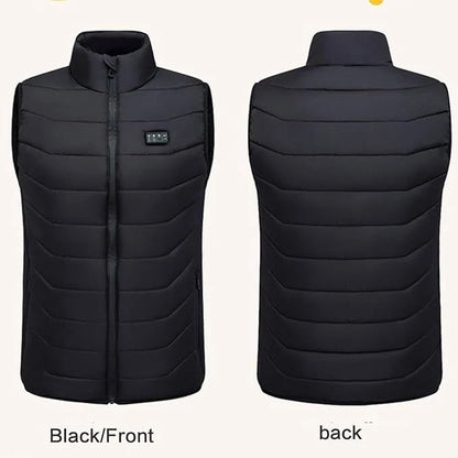 Heated Vest USB Rechargeable Multi-Zone Heating 4 Settings