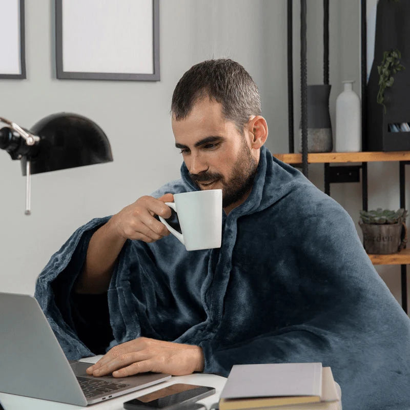 Heated Wrap Blanket Fast-Heating USB Powered Three Settings
