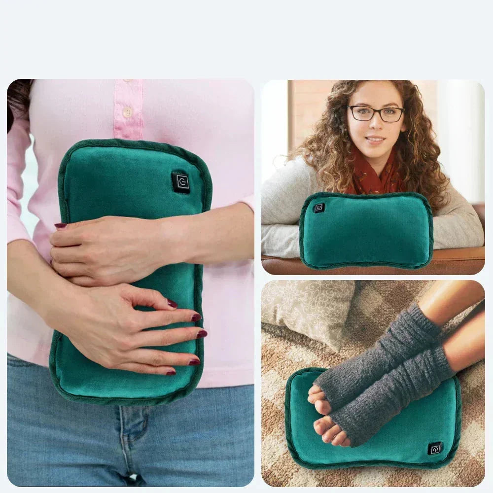 Heating Pad Plush Cordless USB Rechargeable Pack