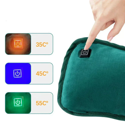 Heating Pad Plush Cordless USB Rechargeable Pack