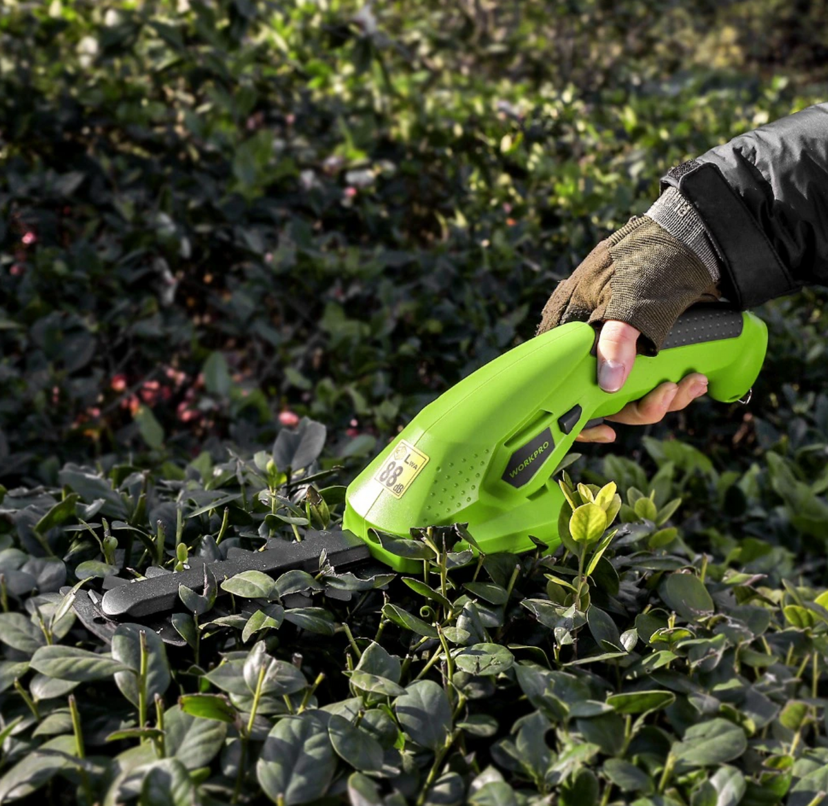 Hedge & Grass Trimmer Cordless 2-in-1 Interchangeable Blades