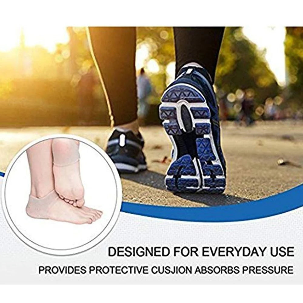 Height-Increasing Insoles Silicone Cushioned Non-Slip