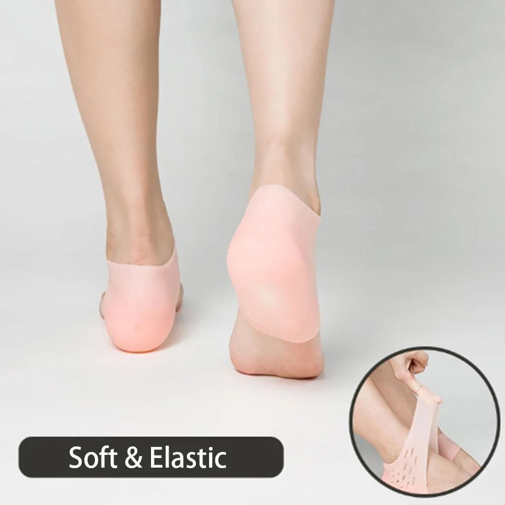 Height-Increasing Insoles Silicone Cushioned Non-Slip