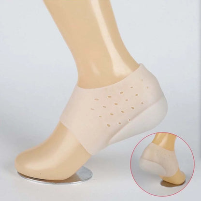 Height-Increasing Insoles Silicone Cushioned Non-Slip